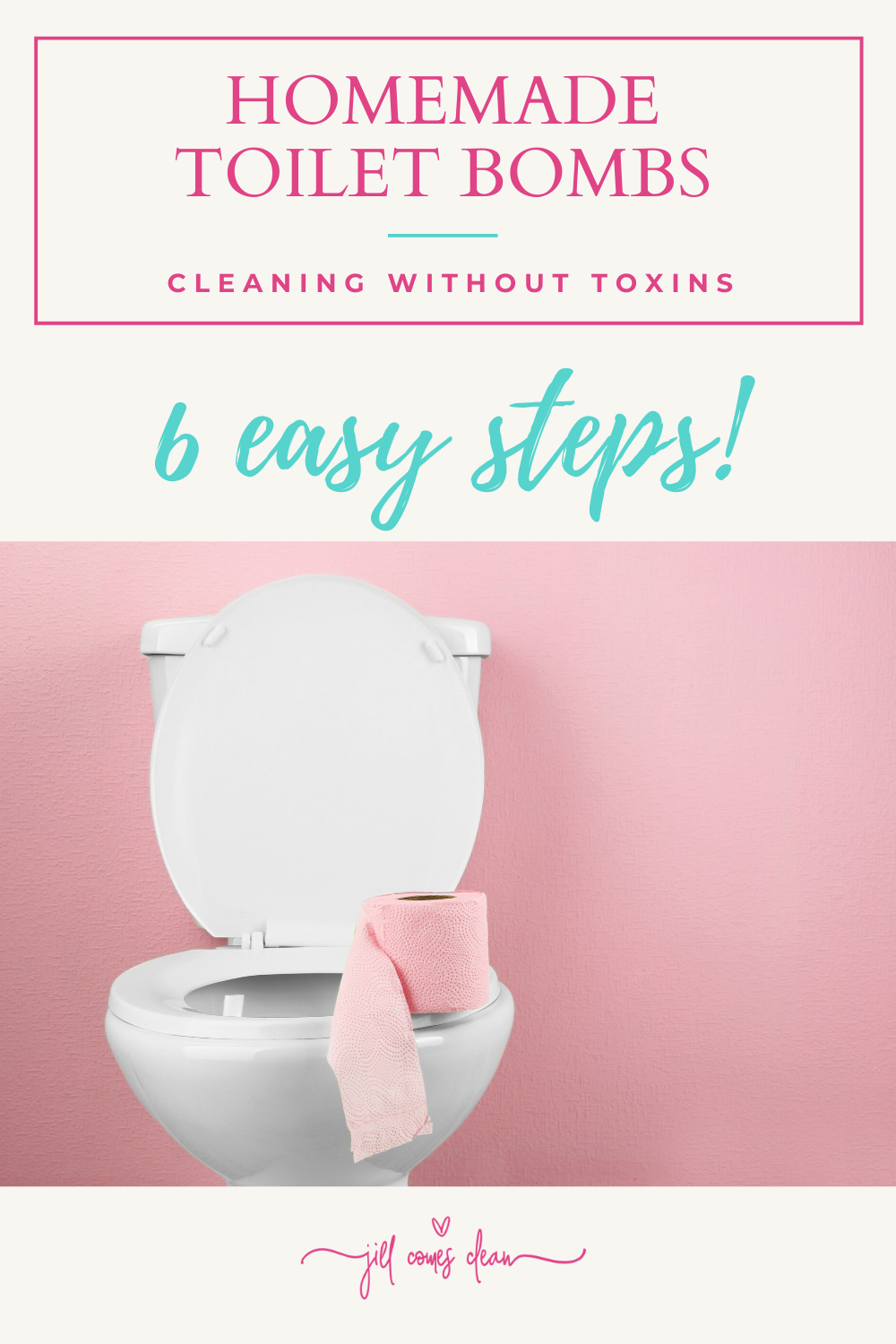 HOW TO MAKE TOILET BOMBS Jill Comes Clean nontoxic cleaning recipe