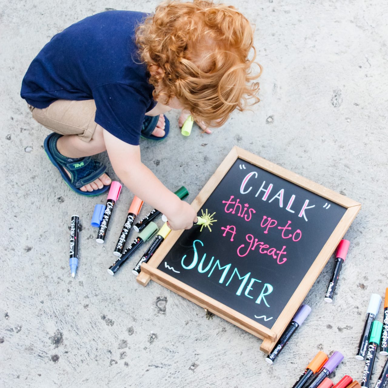 KID FRIENDLY, SUMMER FUN WITH CHALKOLA