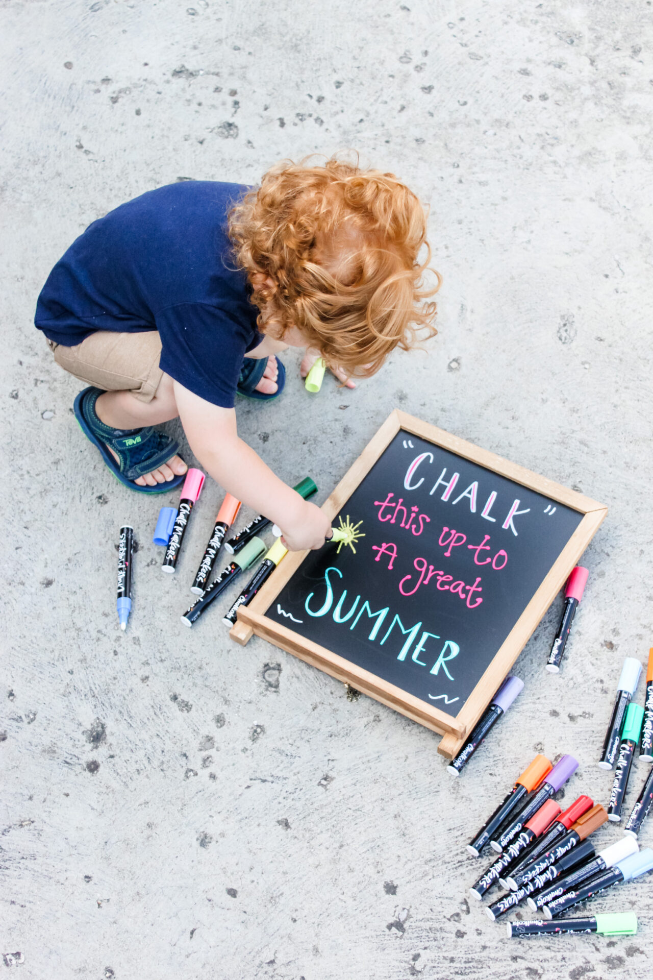 KID FRIENDLY, SUMMER FUN WITH CHALKOLA