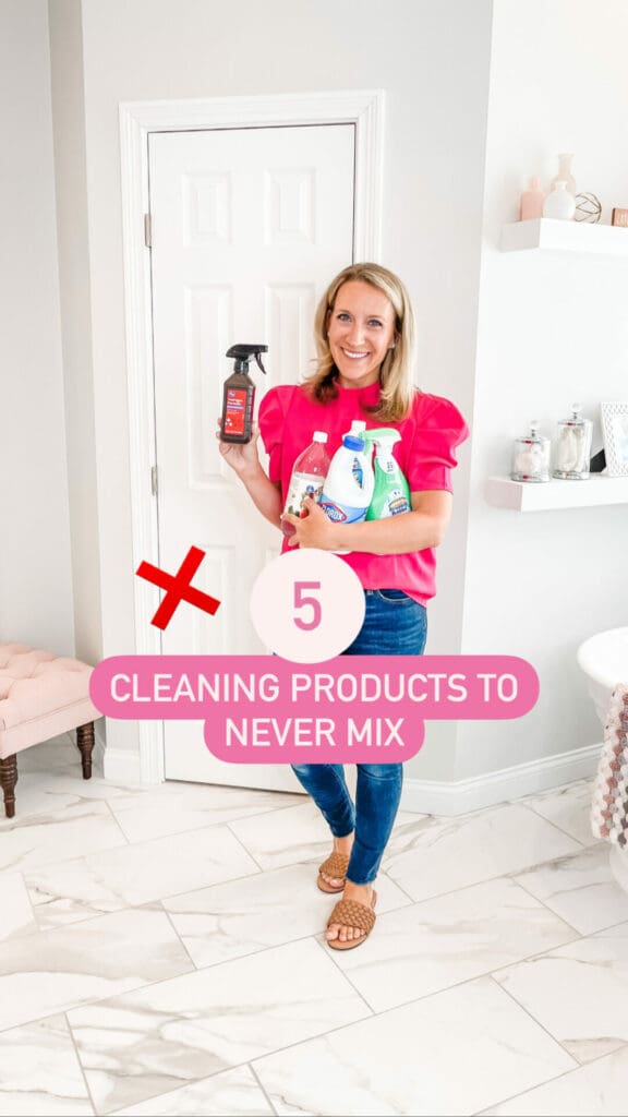 5 Cleaning Products to Never Mix from Jill Comes Clean
