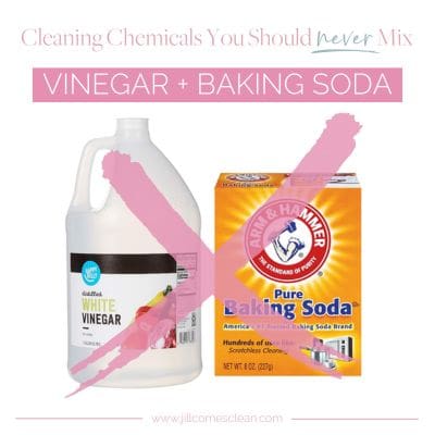 Cleaning products you should never mix together