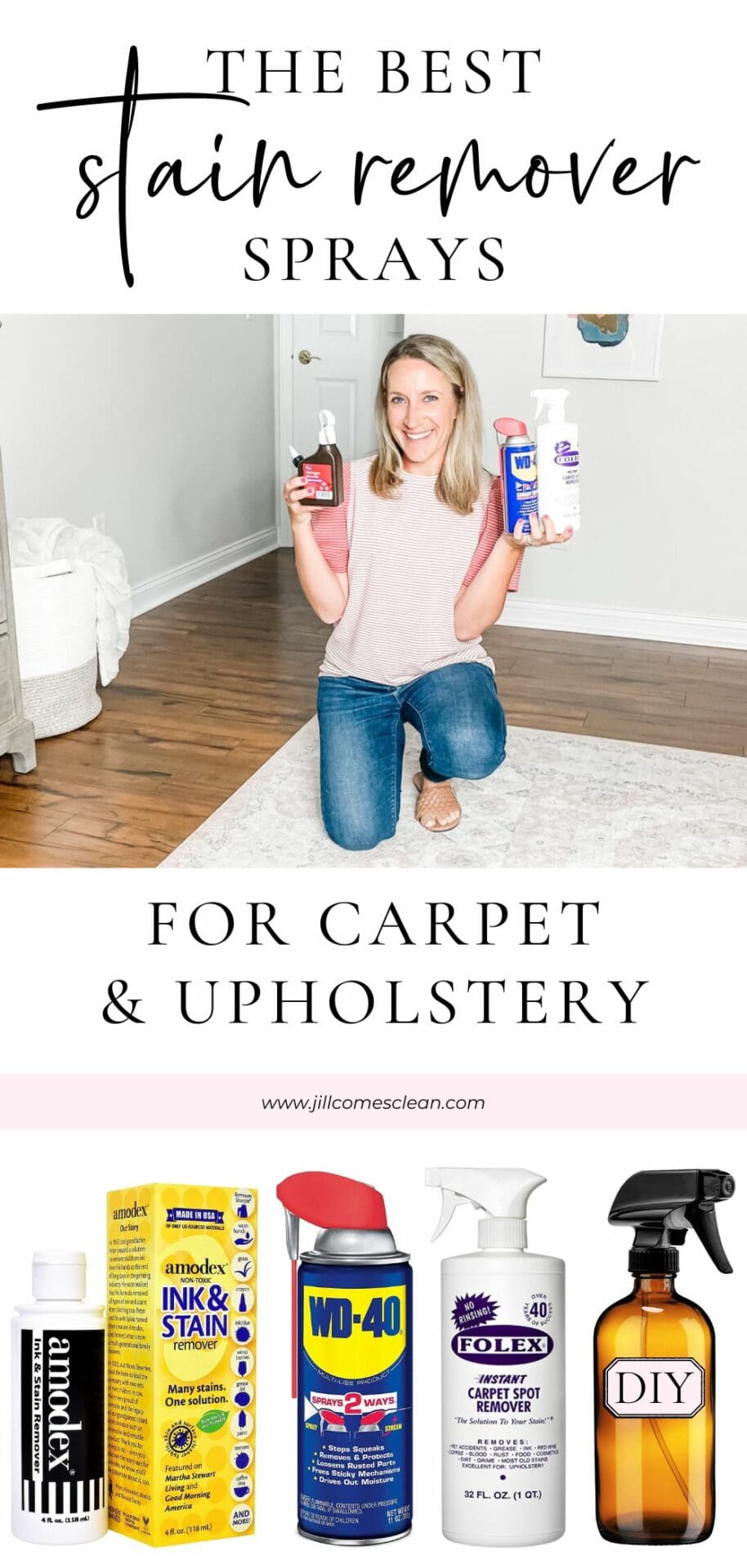 The Best Stain Remover Sprays for Carpet and Upholstery
