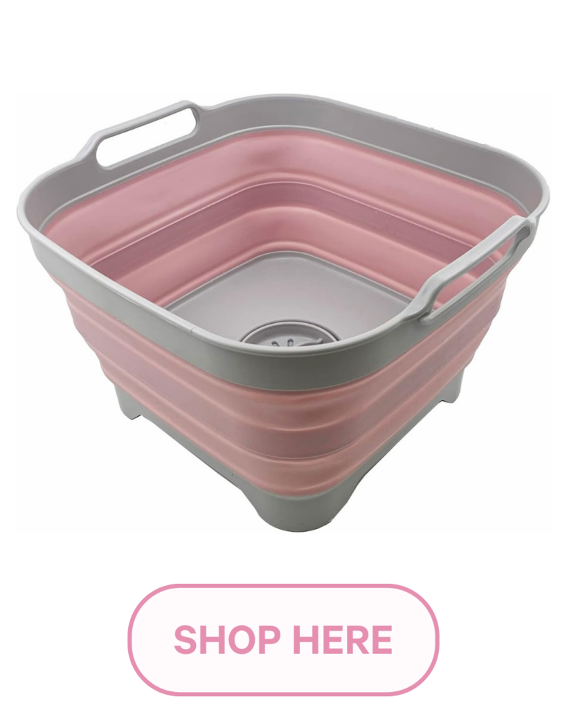 Pink Collapsible Bucket