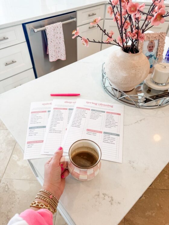 The ultimate spring cleaning checklists from Jill Comes Clean