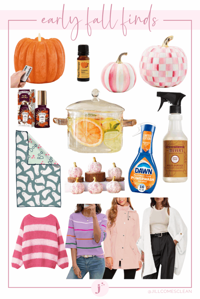 cozy fall amazon finds from jill comes clean, early fall finds for your home and closet
